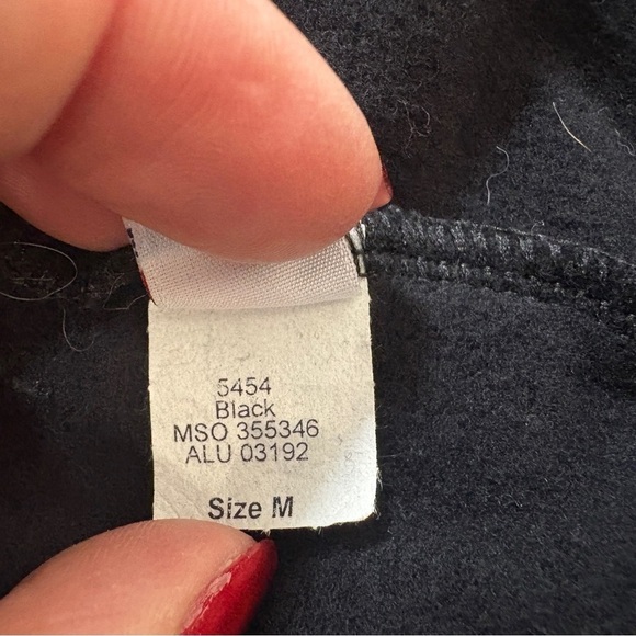 Peace Collective Womens Sweatshirt Crewneck "Canadian Built" Black Sz. M - Picture 8 of 9